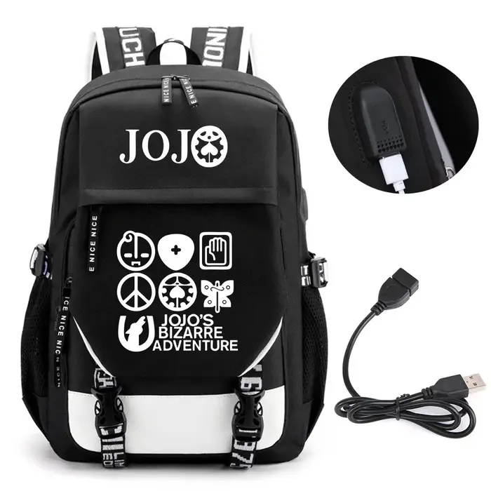 Sac à dos de voyage pour ordinateur portable garçon et fille, chaîne anime JO Jonathan Joes Killer G
