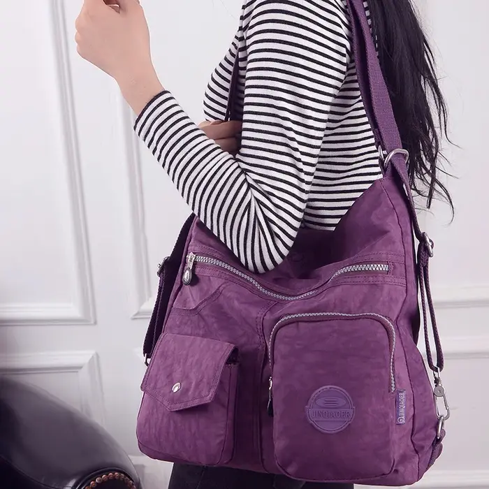 Femmes sacs à bandoulière imperméable en Nylon dame fronde sac de messager femme fourre-tout
