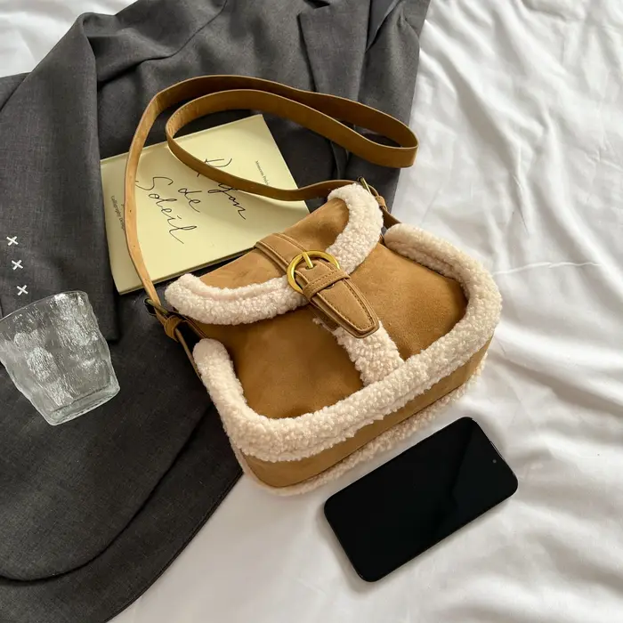 Sac à bandoulière en cuir NuSO K pour femme