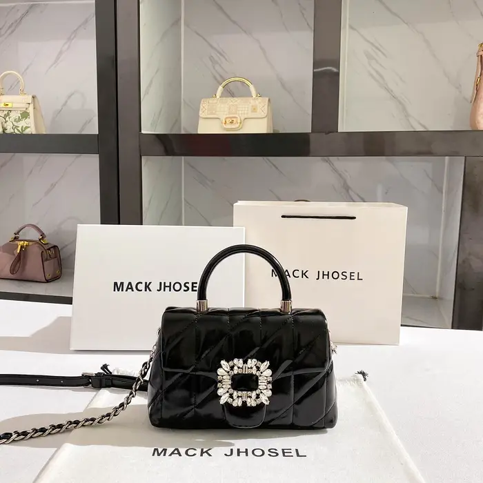Sac carré compact Mack Jhosel 2025 – Sac à bandoulière pour trajets quotidiens, sensation haut de ga