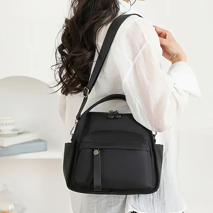 Sac à bandoulière Simple à poches multiples pour femmes