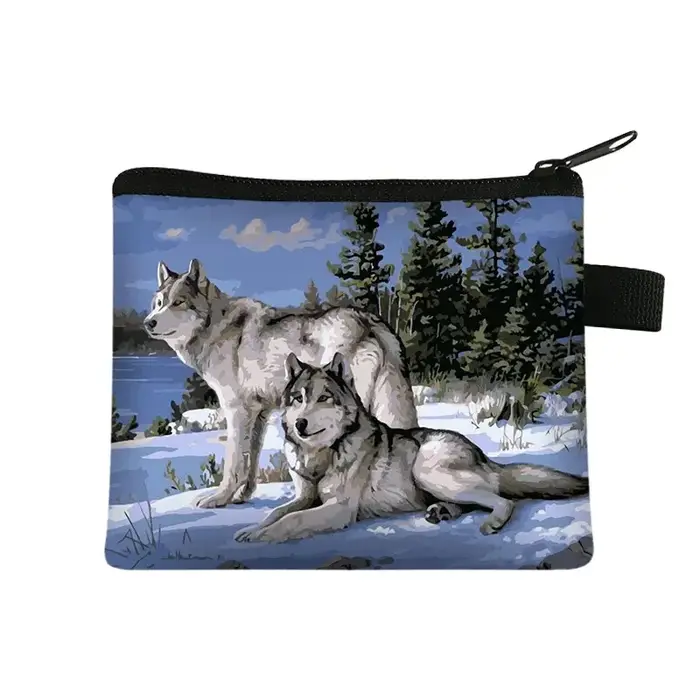 Cool Interface Wolf Mini Sac Porte-Monnaie pour Femme