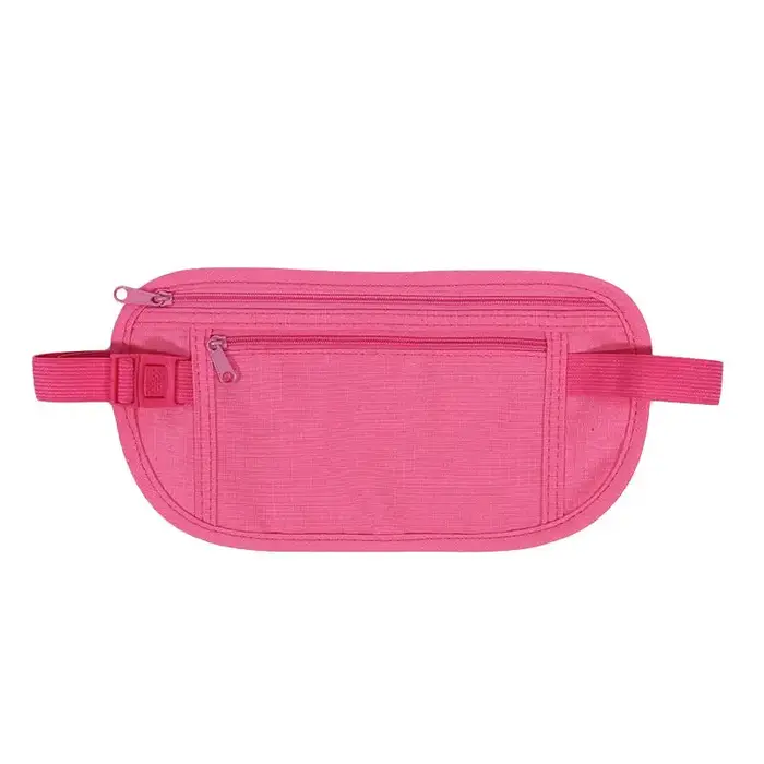 Sacs de taille de voyage pochette pour passeport argent portefeuille de sécurité caché hommes femmes