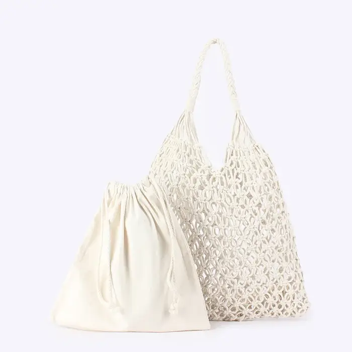 Sacs en crochet tendance pour femmes, sacs de plage d'été, sacs fourre-tout esthétiques en raphia, sacs à main en paille, sacs à bandoulière bohèmes tissés
