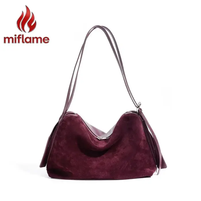 Sac fourre-tout vintage en cuir véritable grande capacité pour femme