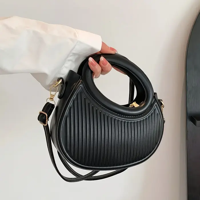 Sacs à bandoulière chics à rayures pour femmes