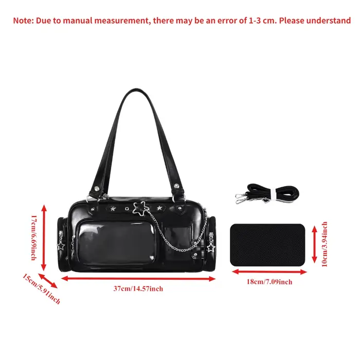 Nouveau sac Lolita Girl transparent