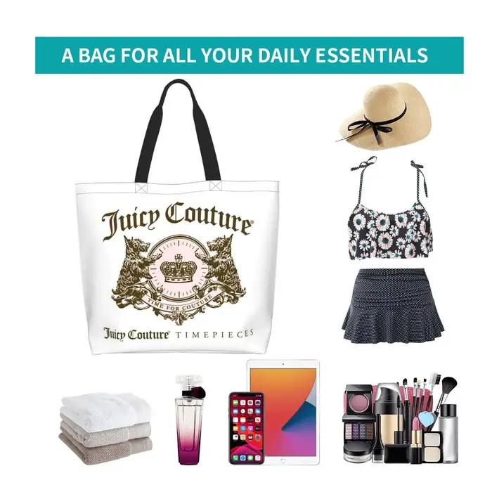 Sac fourre-tout classique Juicy Couture en toile