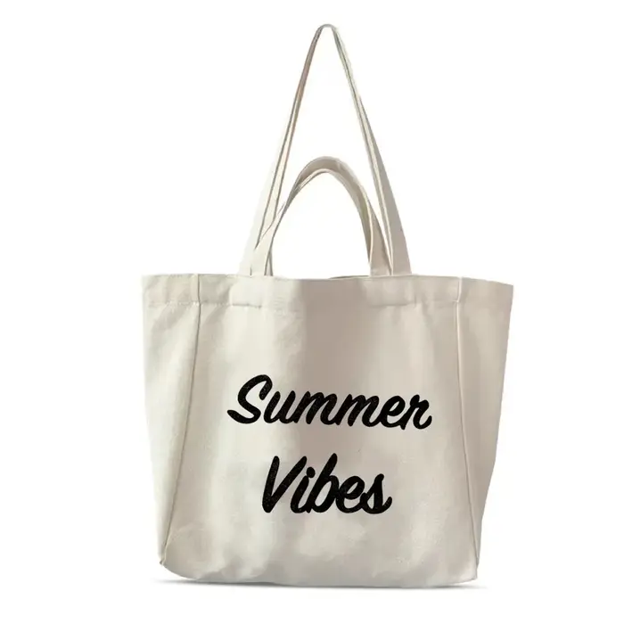 Sac fourre-tout en toile pour femme