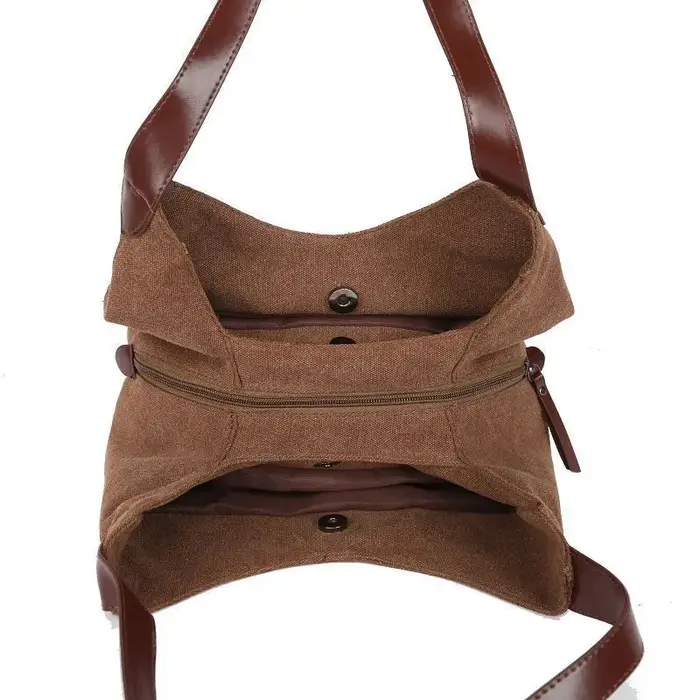 Sac à main tendance en toile de style coréen pour femme