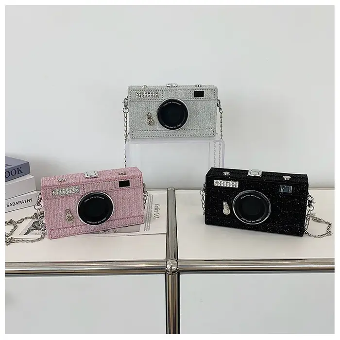 JOCrossbody-Sac à paillettes pour femme