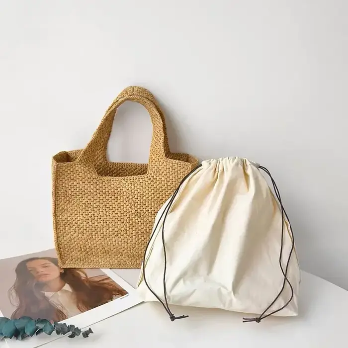 Été raphia paille femmes vacances tissé plage sac à bandoulière capacité Simple sac à main classique simplicité luxe concepteur sac fourre-tout