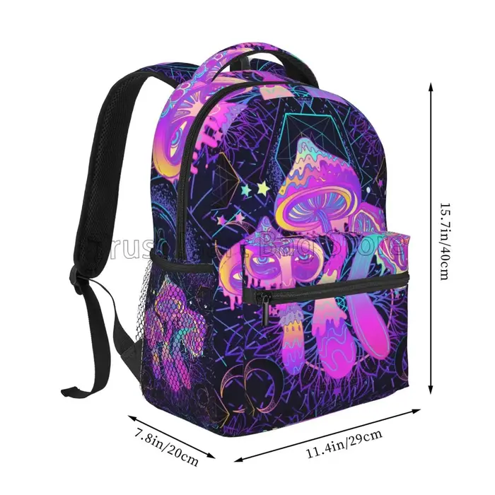 Sac à dos scolaire Trippy Magic pour hommes et femmes