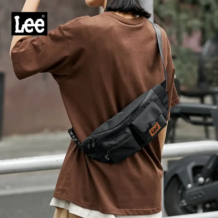 Sac banane LEE Original noir tendance pour femme et homme
