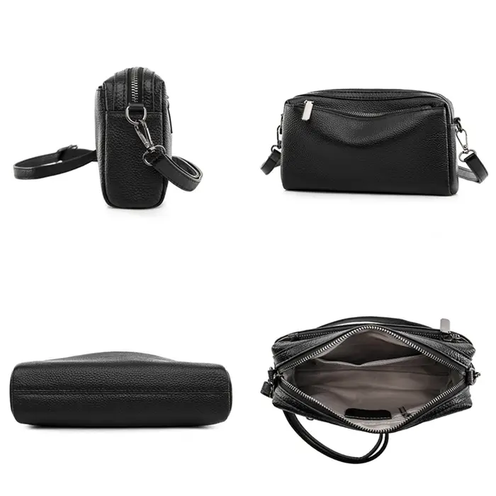 Nouveau sac à main en cuir de vache petit sac à bandoulière Simple
