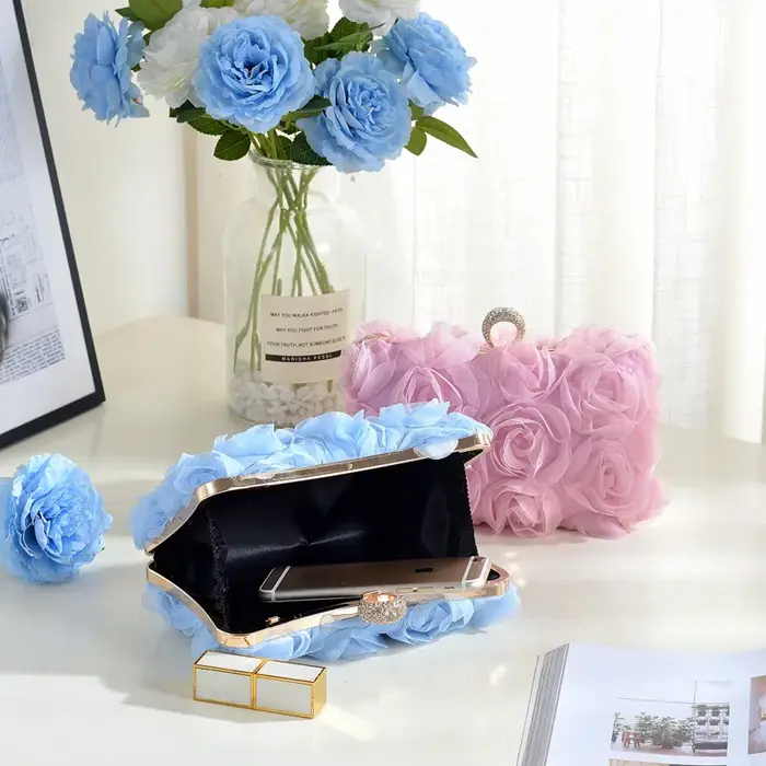 Sac à main pour robe de mariée blanche