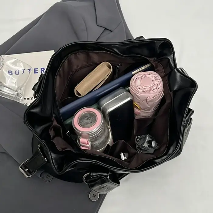 Sac à bandoulière rétro spacieux pour femme