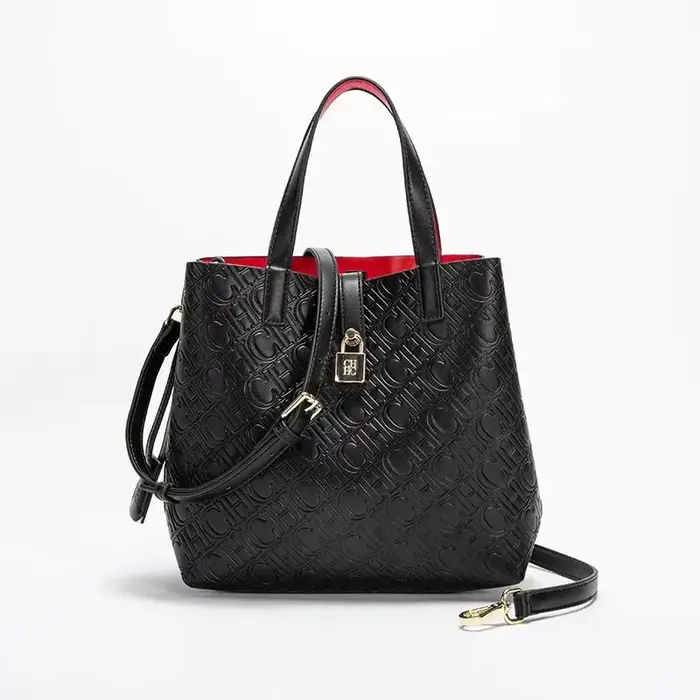 Sac à main CH classique gaufré de luxe pour femme, grande capacité, nouveau modèle 2026, sac à bando