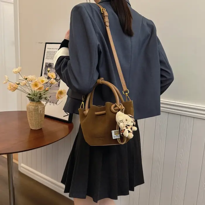 Sac à main rétro en cuir NuSO k pour femme