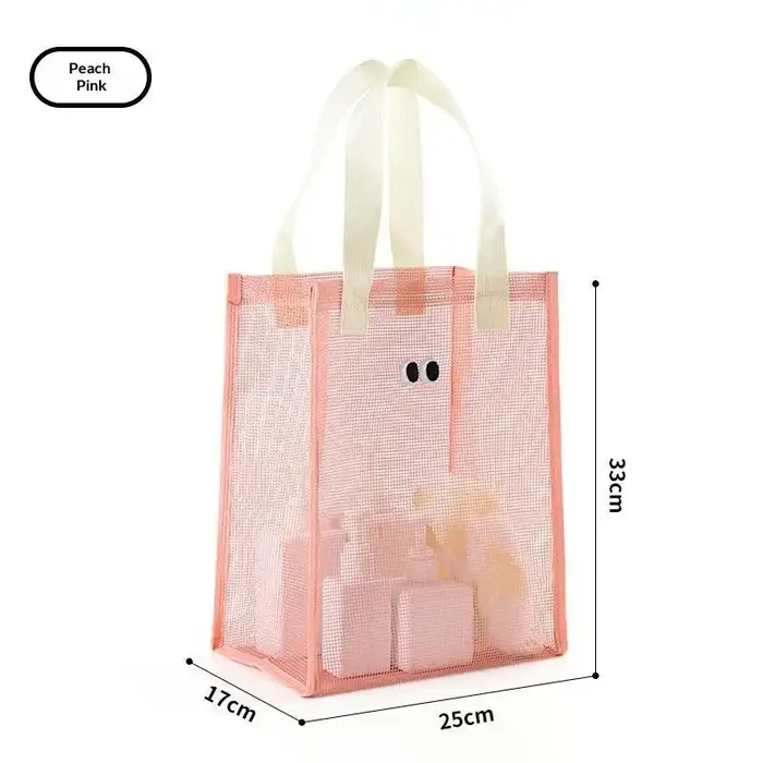 Sac fourre-tout en maille avec décoration œil mignon