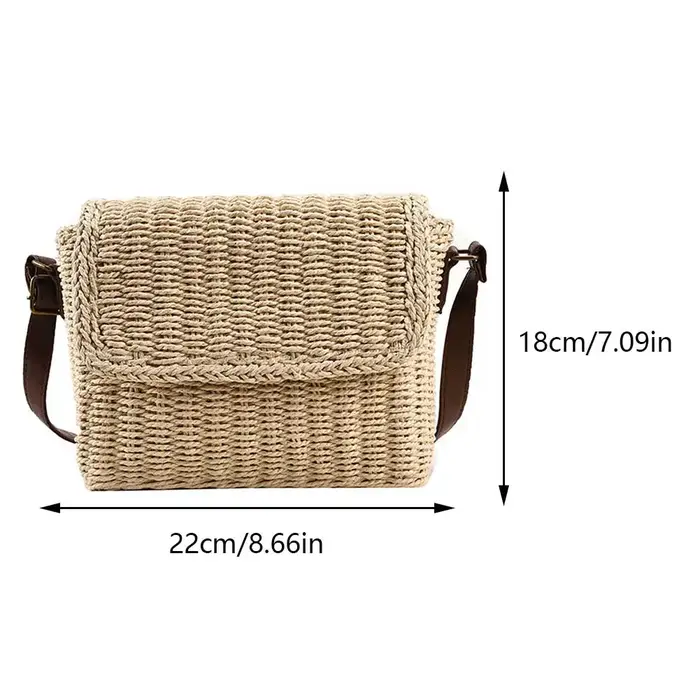 Sac à main en raphia pour femmes