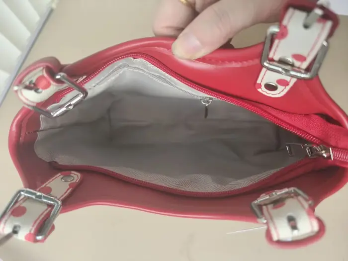 Doux Transparent Ita sacs pour Femme point imprimé pomme Sac à bandoulière sous les bras Bolso beau Sac