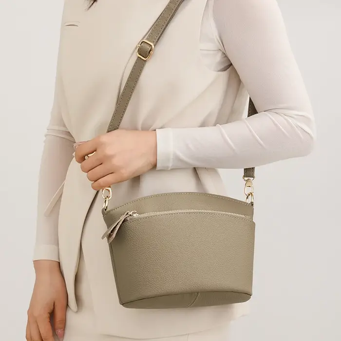 Sac à bandoulière de luxe pour femme 2025 – Sac à main de créateur en cuir véritable
