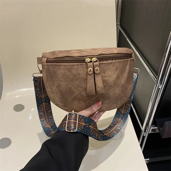 Hobo – sacoche de couleur unie pour femmes