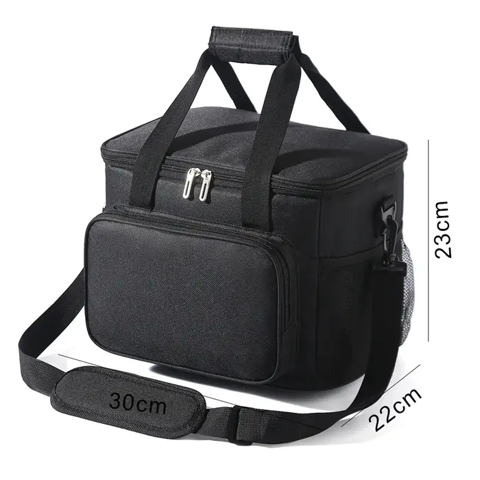 Sac isotherme en tissu Oxford grande capacité pour pique-nique en extérieur, boîte isotherme pour pl