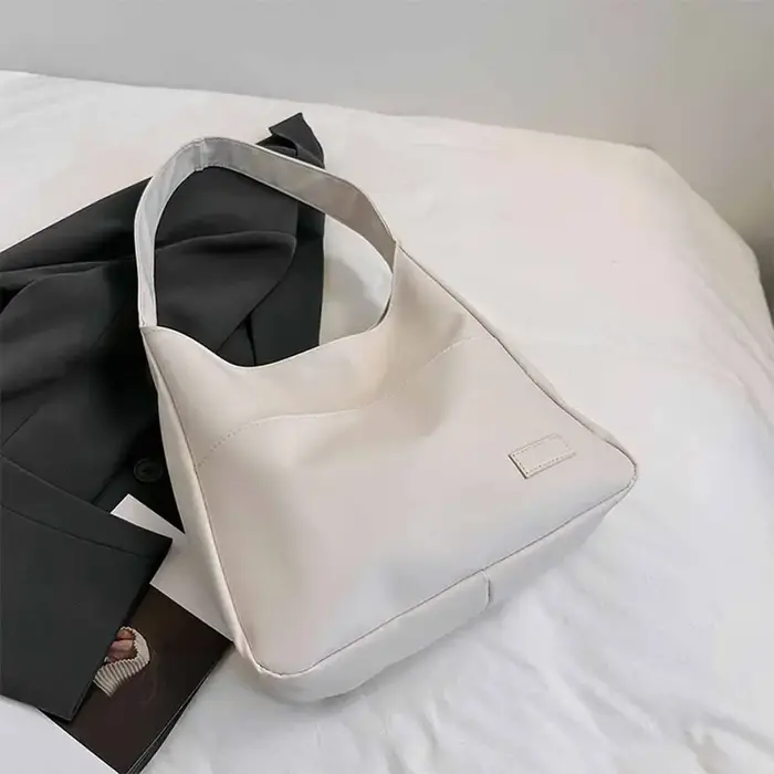 Sac à bandoulière rétro minimaliste élégant pour femmes, fourre-tout de grande capacité, sac à main
