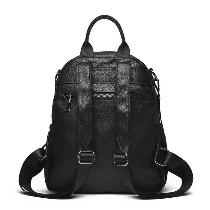 Sac à dos pour femme en cuir véritable