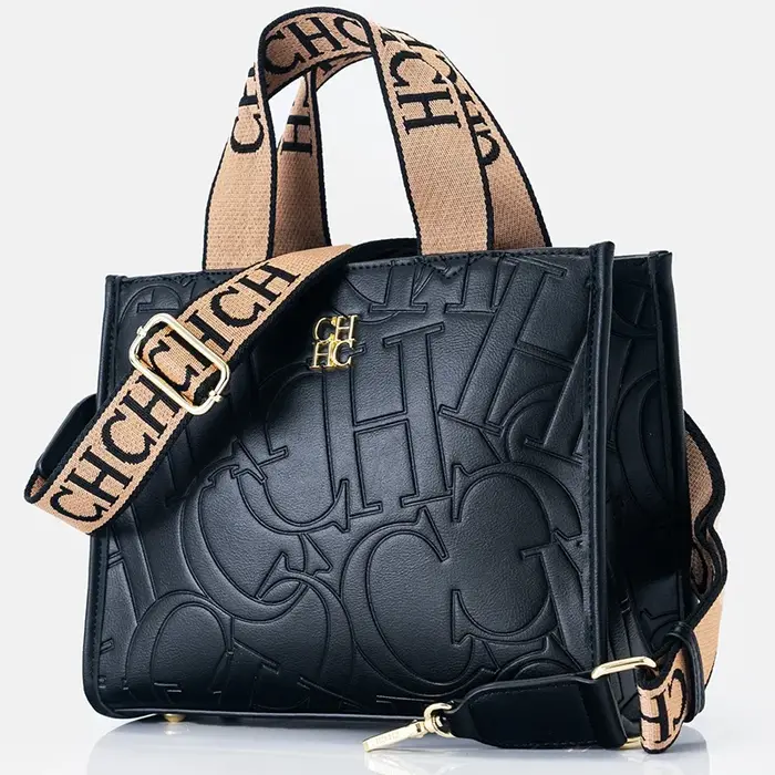 CH mode monogramme impression haute qualité métal Logo décontracté léger marque de luxe concepteur 2025 nouveau sac