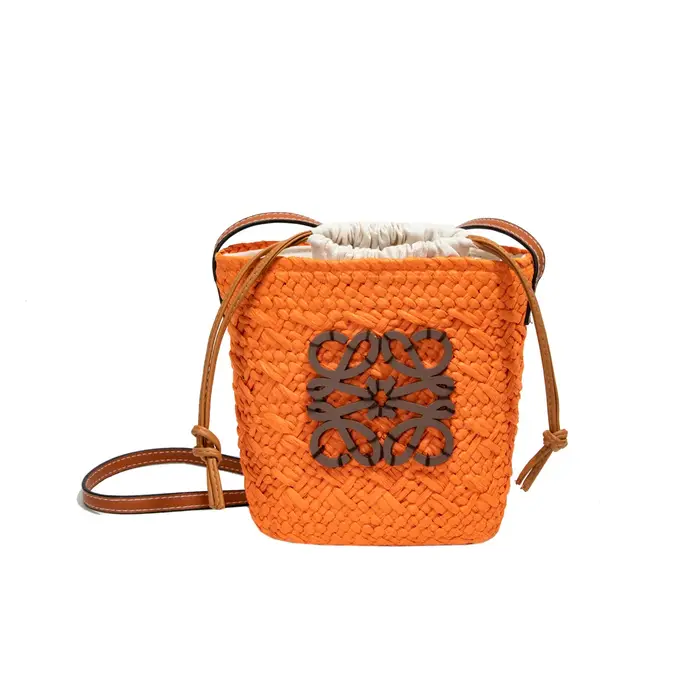 Nouveau Sac Fourre-tout en Rotin Style Français 2026, Sac à Bandoulière de Plage Tressé à la Main, S
