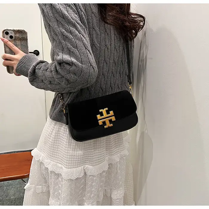 Nouveau sac à bandoulière carré vintage haut de gamme pour femme, sac à main polyvalent 2-en-1 avec