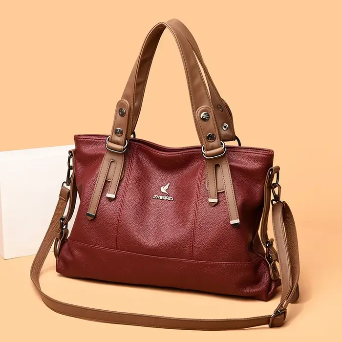 Sacs à main en cuir véritable pour femmes