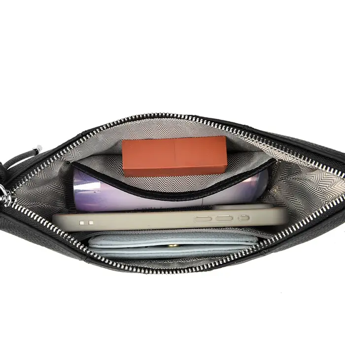 Mini sac à main en forme de corne de vache pour femmes