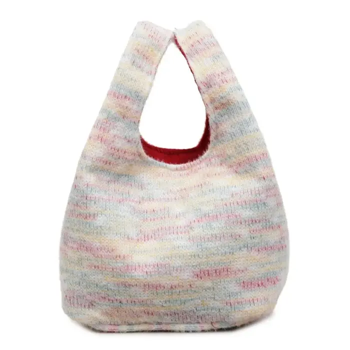 Sac fourre-tout en peluche imprimé léopard