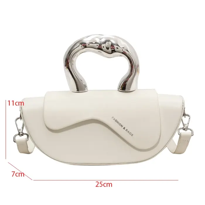 Klein bleu sacs à bandoulière pour femmes de luxe concepteur sac de selle de haute qualité en cuir Pu sac à main dame sac argent poignée courte fourre-tout