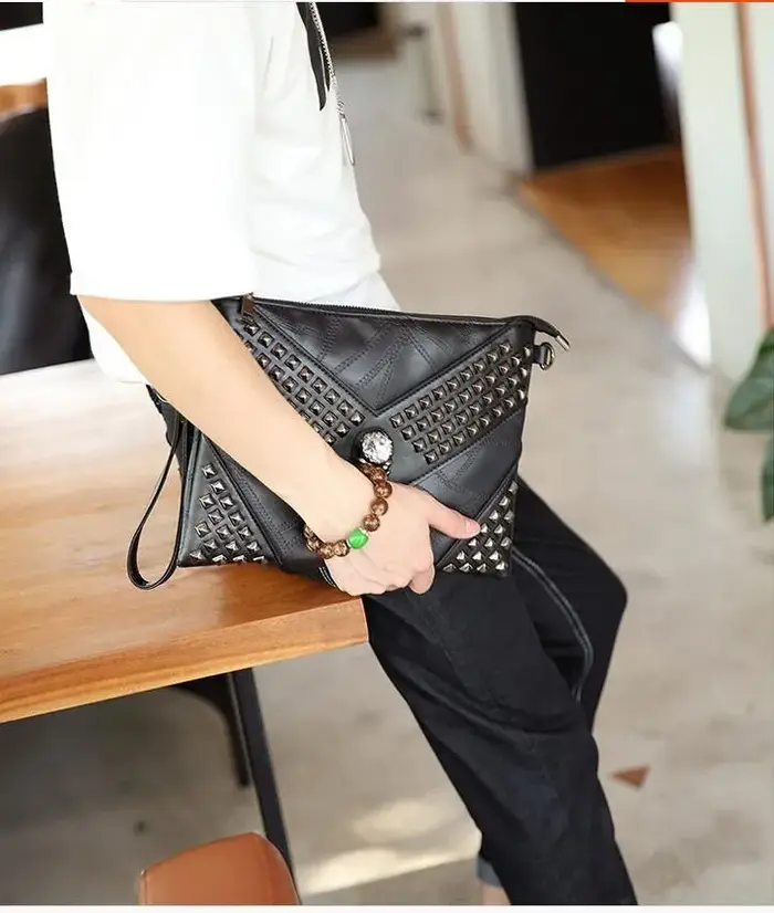 Sac à main crâne pour hommes