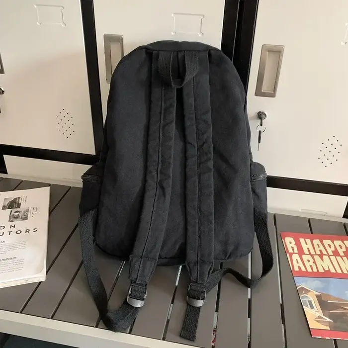 Sac à dos Vintage en toile délavée pour femmes