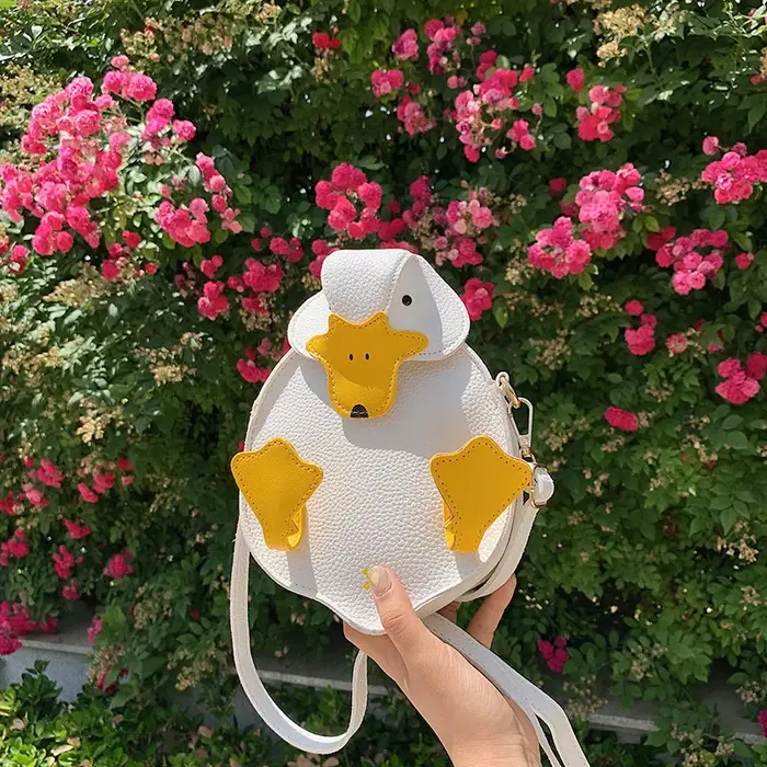 Sacs à main de canard de dessin animé pour filles populaires