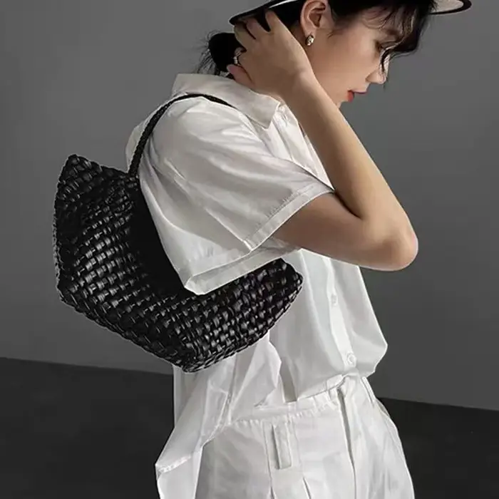 Sac Panier à Légumes pour Femmes - Nouveau Modèle 2026 - Sac à Main Délicat en Forme de Dés