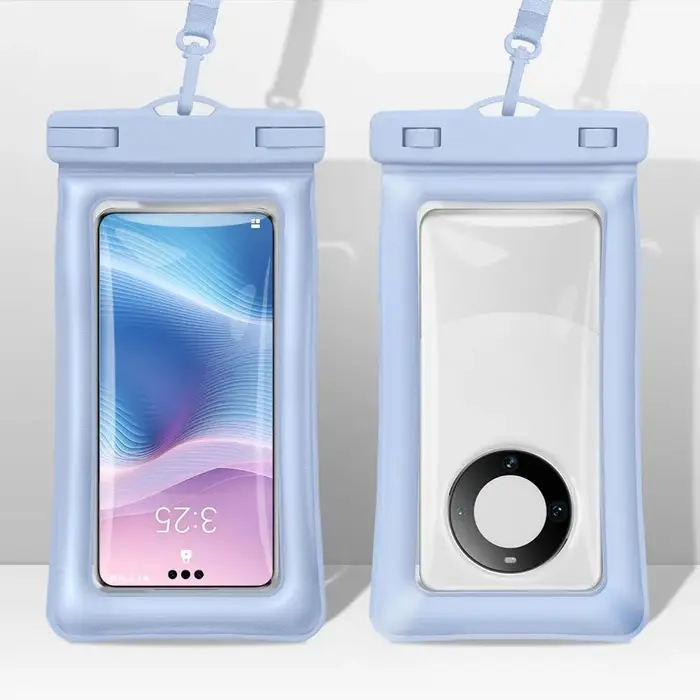 Pochette étanche universelle pour téléphone IPX8, sac étanche compatible avec la plupart des smartph