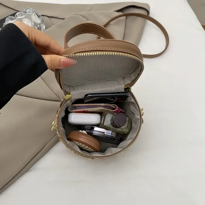 Nouveau Mini petit sac femmes concepteur agneau laine sac à main marque de luxe épaule fourre-tout dame mode seau sac à