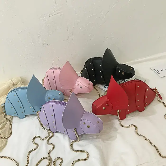 Triceratops Mini sac à bandoulière pour femmes sacs à main