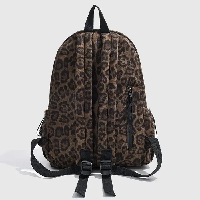 Sac à Dos Imprimé Léopard pour Femme