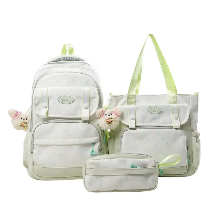 Ensemble de sacs à dos Adorable Star pour les élèves du collège, grande capacité, fournitures scolai