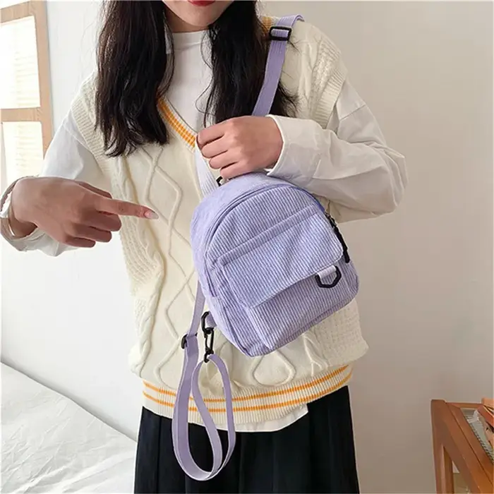 Mini sac à dos carré Version coréenne