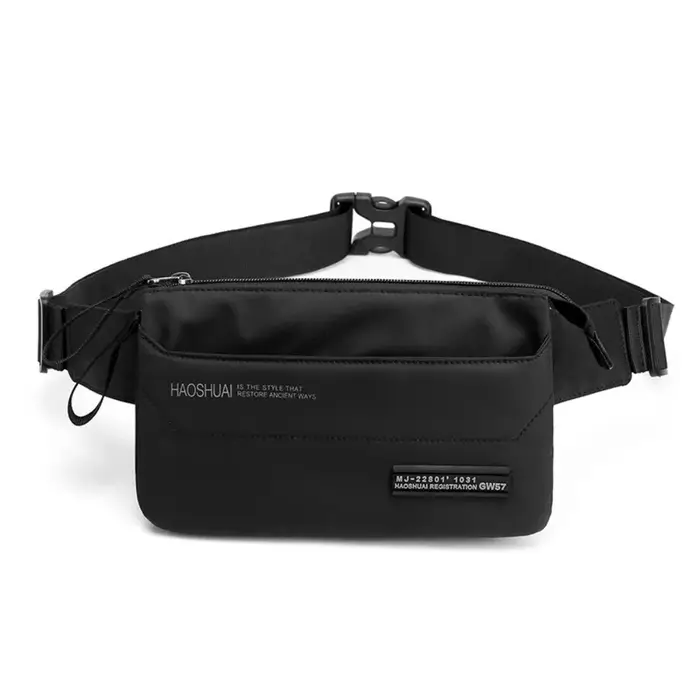 Sac banane portable anti-éclaboussures pour homme
