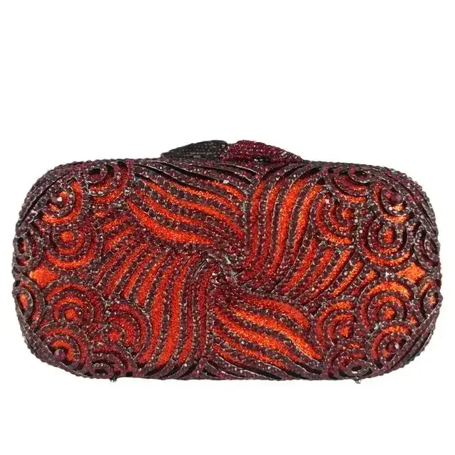 Pochette de soirée bleue pour femme